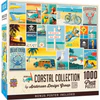 Vintage Posters - Coastal Collection 1000 Piece Jigsaw Puzzle Questions & Answers