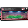 Kansas City Chiefs - 1000 Piece Panoramic Jigsaw Puzzle - Center View Questions & Answers