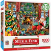 Seek & Find - Christmas Surprise 1000 Piece Jigsaw Puzzle Questions & Answers