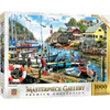 Masterpiece Gallery - Pelican Harbor 1000 Piece Jigsaw Puzzle Questions & Answers