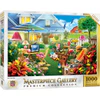 Masterpiece Gallery - Yard Sale Day 1000 Piece Jigsaw Puzzle Questions & Answers