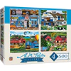 A.M. Poulin Gallery - 500 Piece Jigsaw Puzzles 4 Pack Questions & Answers