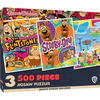 Hanna-Barbera - 500 Piece Jigsaw Puzzles 3 Pack Questions & Answers