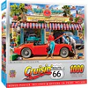 Cruisin' Route 66 - Ray's Service Station 1000 Piece Jigsaw Puzzle Questions & Answers