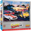 Cruisin' Route 66 - Dogs & Burgers 1000 Piece Jigsaw Puzzle Questions & Answers