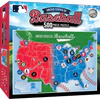 MLB - League Map 500 Piece Jigsaw Puzzle Questions & Answers