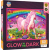 Glow in the Dark - Rainbow World 60 Piece Jigsaw Puzzle Questions & Answers