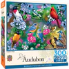 Audubon - Songbird Collage 300 Piece EZ Grip Jigsaw Puzzle Questions & Answers