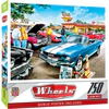 Wheels - Top Prize 750 Piece Jigsaw Puzzle Questions & Answers