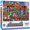 Seek & Find - Secret Toy Heaven 1000 Piece Jigsaw Puzzle Questions & Answers