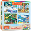 Hello, World! 100 Piece Jigsaw Puzzles 4-Pack Questions & Answers