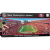 San Francisco 49ers - 1000 Piece Panoramic Jigsaw Puzzle - End View Questions & Answers