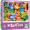 Selfies - Dinosaur Chums 200 Piece Jigsaw Puzzle Questions & Answers