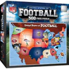 HOW BIG IS THE PUZZLE? (NFL LEAGUE MAP 500 PIECE)