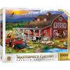 Masterpiece Gallery - The Barnyard Crowd 1000 Piece Jigsaw Puzzle Questions & Answers