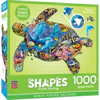 Contours - Turtle Sailing 1000 Piece Shaped Jigsaw Puzzle Questions & Answers