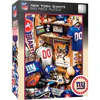 New York Giants - Locker Room 500 Piece Jigsaw Puzzle Questions & Answers